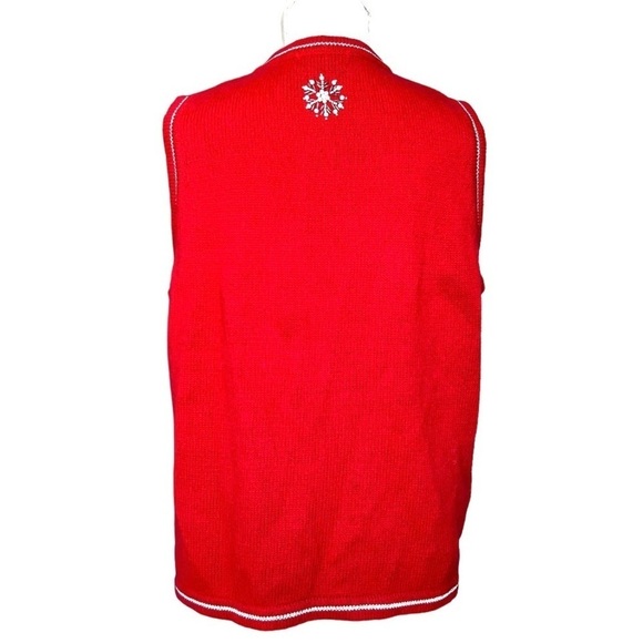 Vintage ALL POINTS Ugly Christmas Sweater Size L - Picture 5 of 9